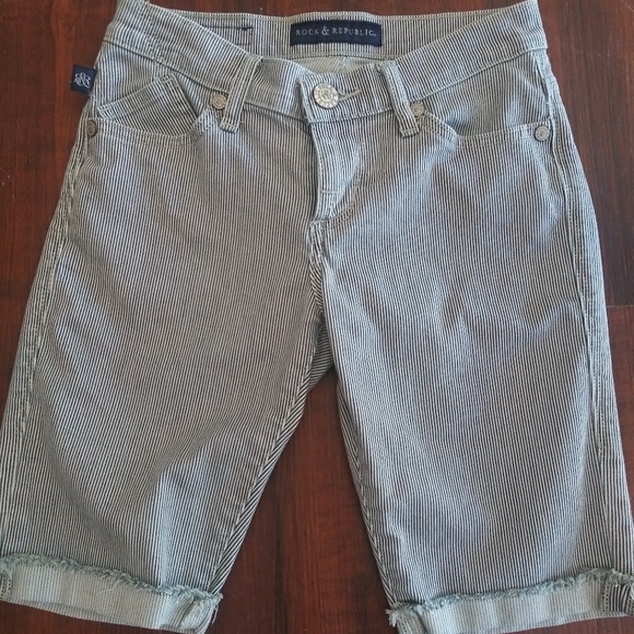 Rock & Republic Pants - Women's Rock & Republic Coachella shorts striped